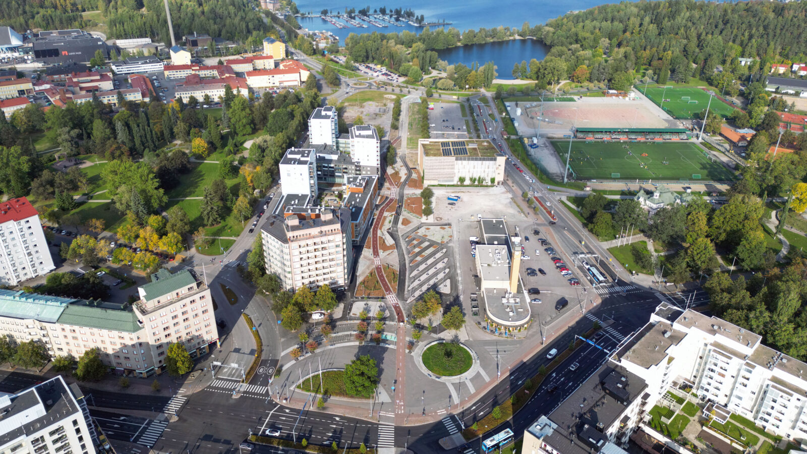 Ranta-Kartanon uusi puistoväylä avataan tiistaina